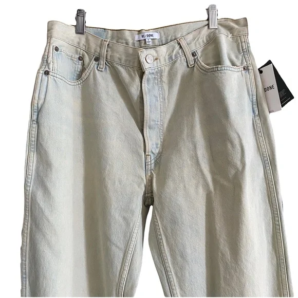 RE/DONE 90’s high rise distressed jeans NEW